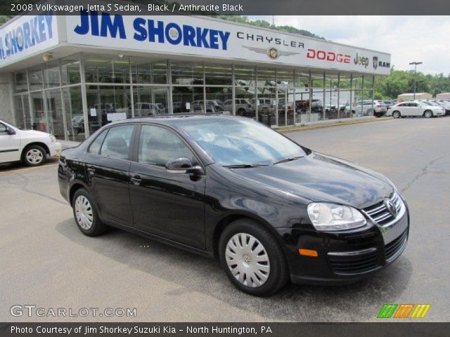 2008 Volkswagen Jetta S Sedan in Black