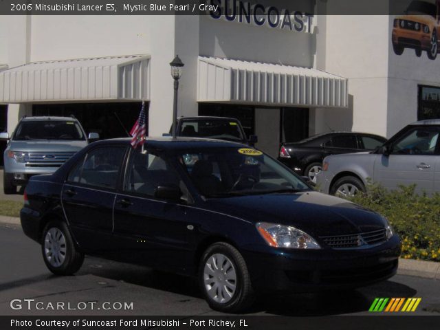 2006 Mitsubishi Lancer ES in Mystic Blue Pearl