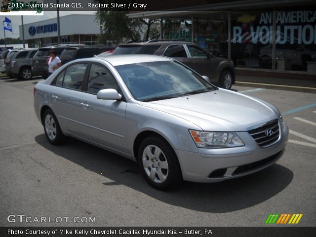 2010 Hyundai Sonata GLS in Radiant Silver