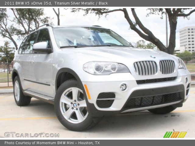 2011 BMW X5 xDrive 35d in Titanium Silver Metallic