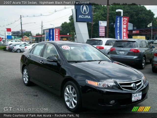 2007 Acura TSX Sedan in Nighthawk Black Pearl