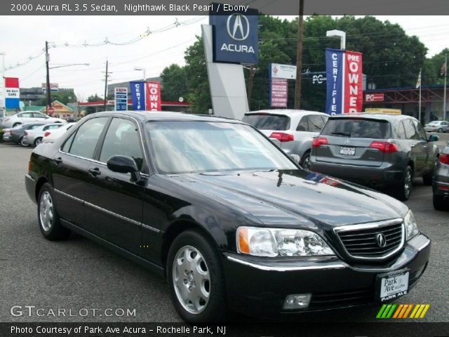 2000 Acura RL 3.5 Sedan in Nighthawk Black Pearl