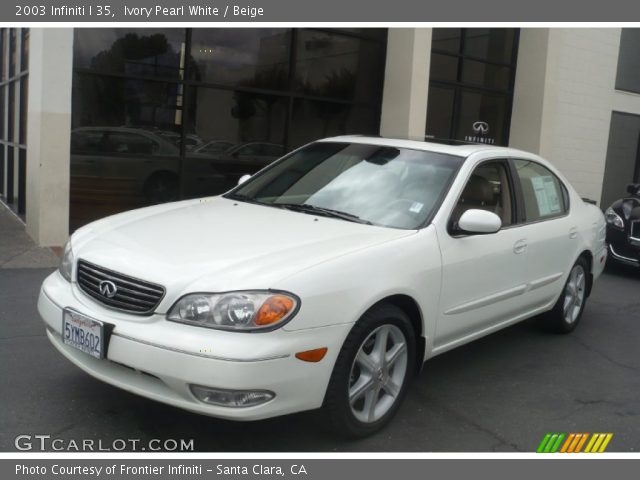 2003 Infiniti I 35 in Ivory Pearl White