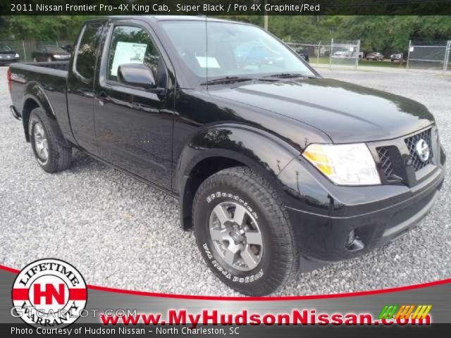 2011 Nissan Frontier Pro-4X King Cab in Super Black