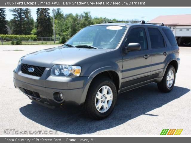 2006 Ford Escape Limited 4WD in Dark Shadow Grey Metallic