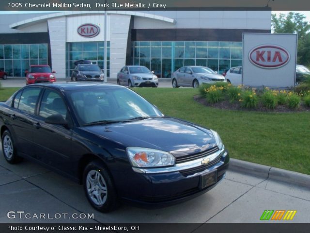 2005 Chevrolet Malibu Sedan in Dark Blue Metallic