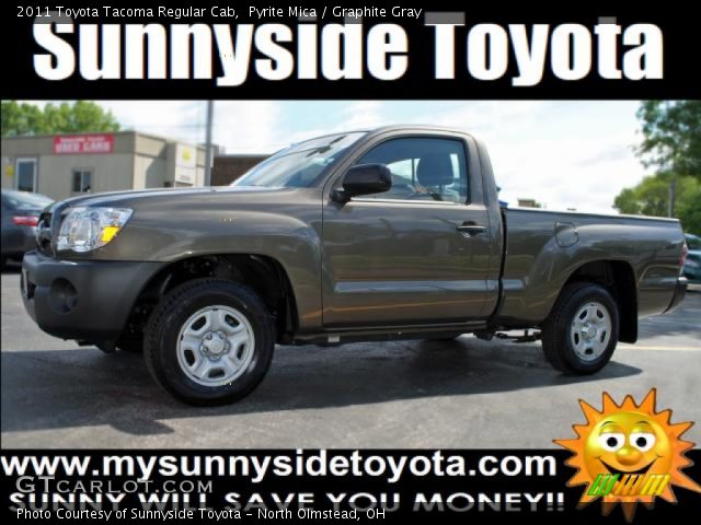 2011 Toyota Tacoma Regular Cab in Pyrite Mica