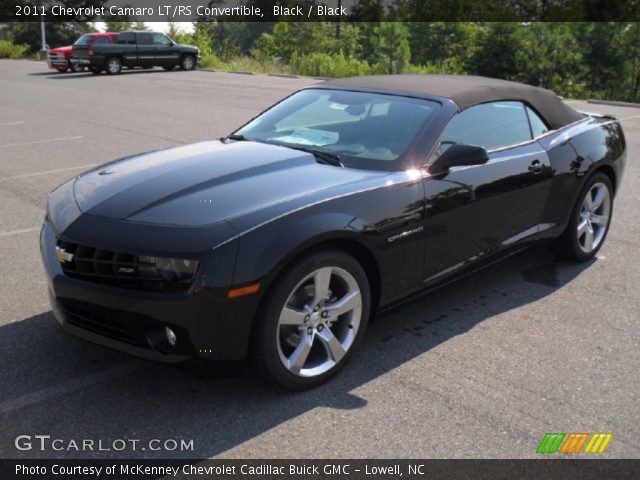 2011 Chevrolet Camaro LT/RS Convertible in Black