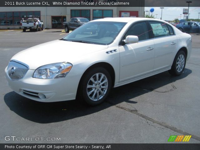 2011 Buick Lucerne CXL in White Diamond TriCoat