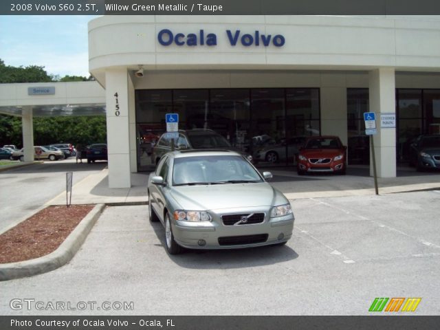 2008 Volvo S60 2.5T in Willow Green Metallic