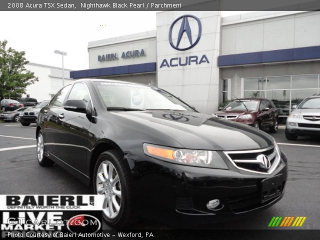 2008 Acura TSX Sedan in Nighthawk Black Pearl