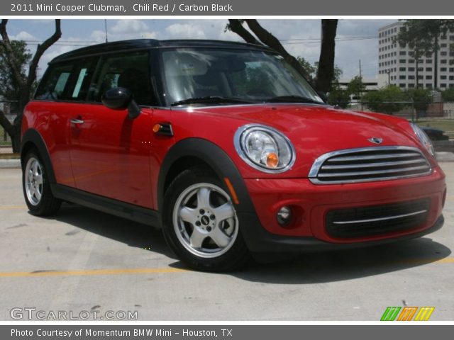 2011 Mini Cooper Clubman in Chili Red