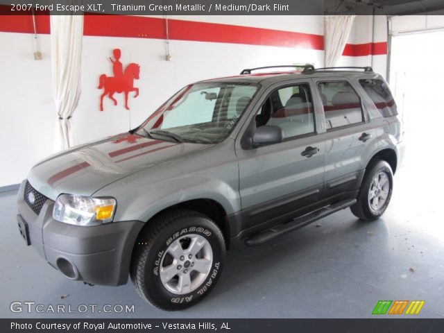 2007 Ford Escape XLT in Titanium Green Metallic