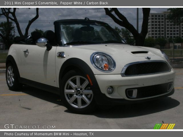 2011 Mini Cooper S Convertible in Pepper White