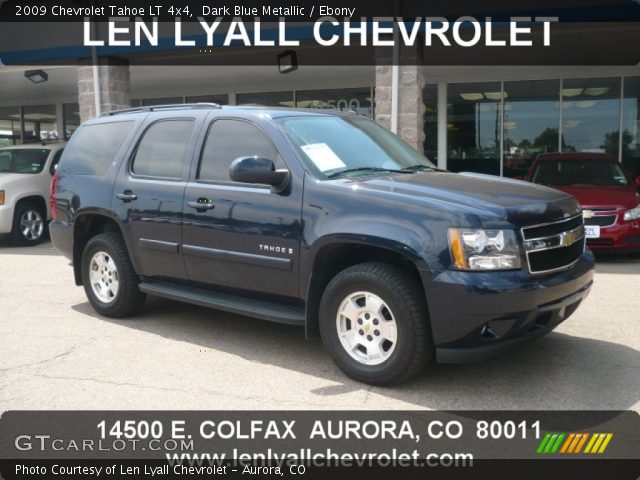 2009 Chevrolet Tahoe LT 4x4 in Dark Blue Metallic