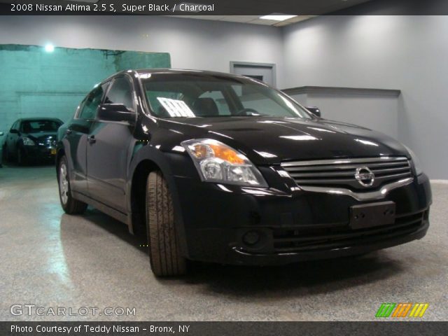 2008 Nissan Altima 2.5 S in Super Black