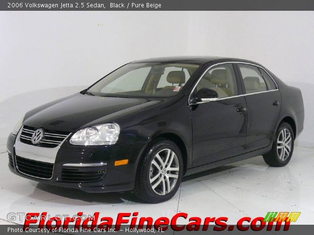 2006 Volkswagen Jetta 2.5 Sedan in Black
