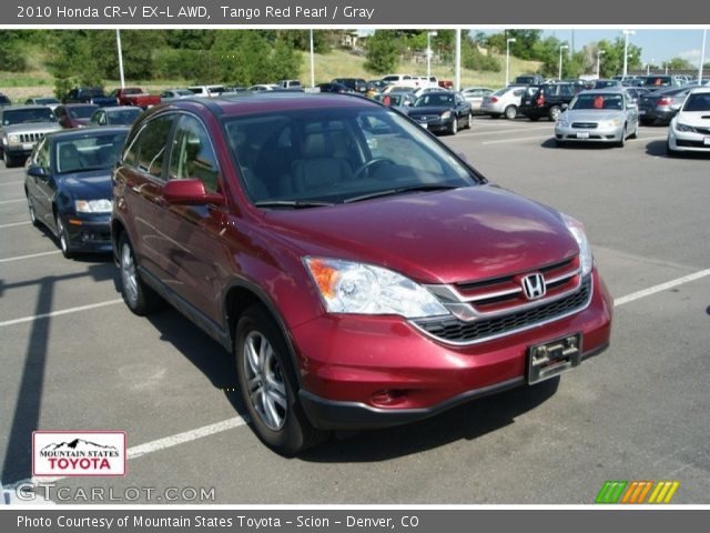2010 Honda CR-V EX-L AWD in Tango Red Pearl