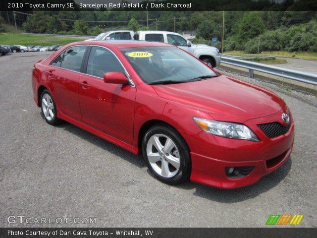 2010 Toyota Camry SE in Barcelona Red Metallic