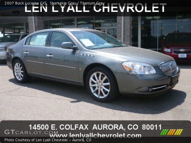 2007 Buick Lucerne CXS in Sharkskin Gray