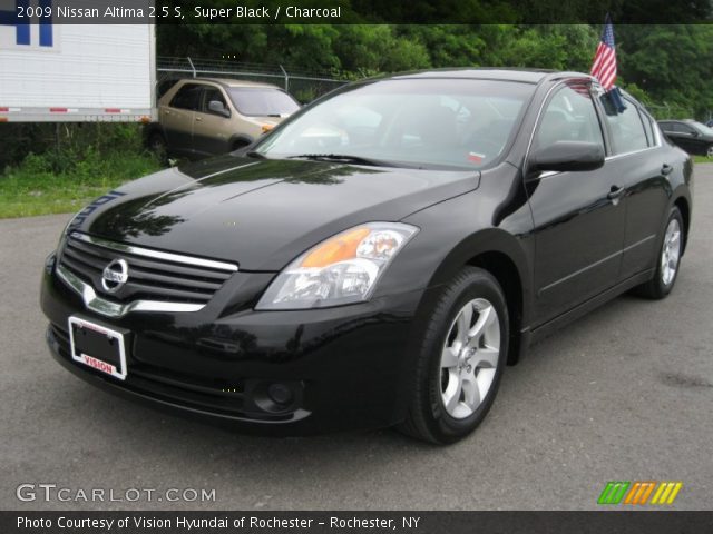 2009 Nissan Altima 2.5 S in Super Black