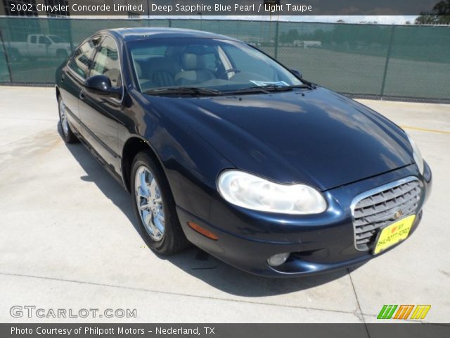 2002 Chrysler Concorde Limited in Deep Sapphire Blue Pearl
