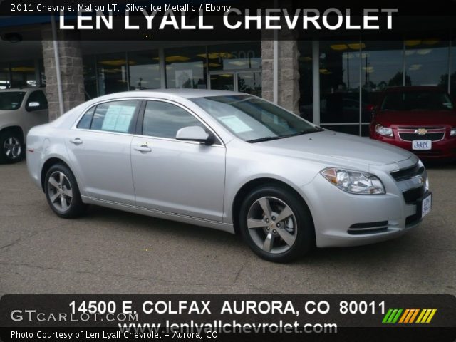 2011 Chevrolet Malibu LT in Silver Ice Metallic