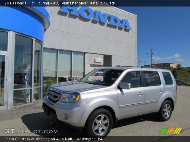 2010 Honda Pilot Touring 4WD in Alabaster Silver Metallic
