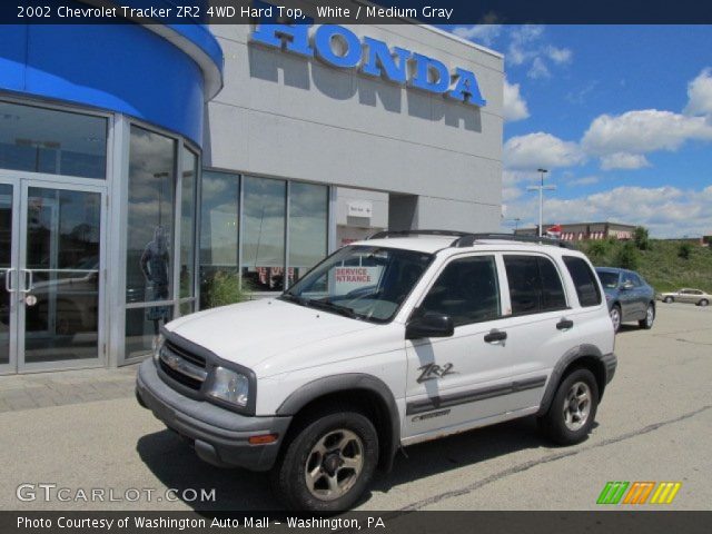 2002 Chevrolet Tracker ZR2 4WD Hard Top in White