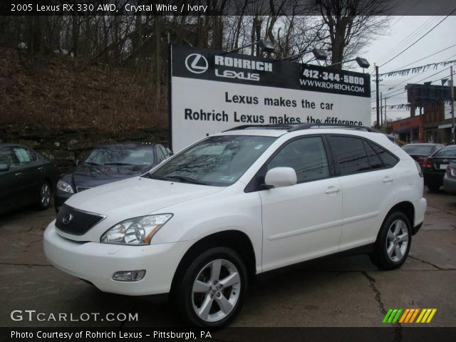 2005 Lexus RX 330 AWD in Crystal White