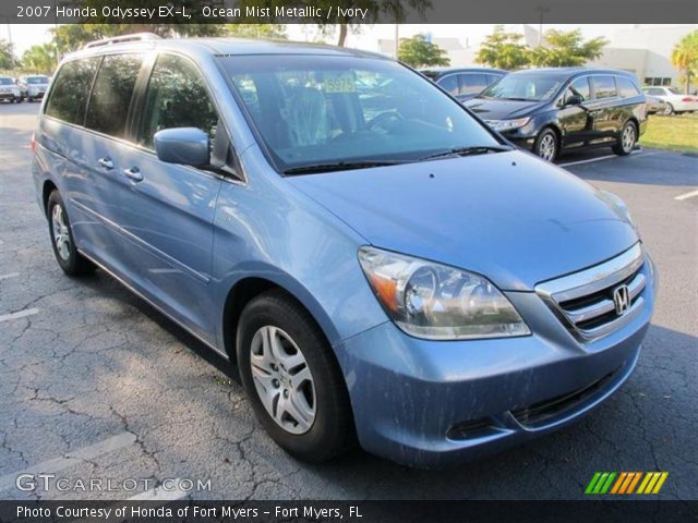 2007 Honda Odyssey EX-L in Ocean Mist Metallic