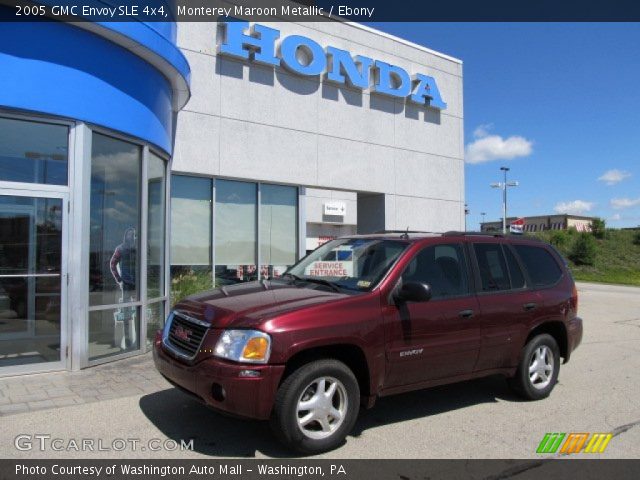 2005 GMC Envoy SLE 4x4 in Monterey Maroon Metallic
