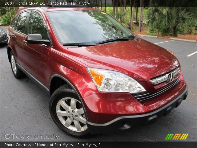 2007 Honda CR-V EX in Tango Red Pearl