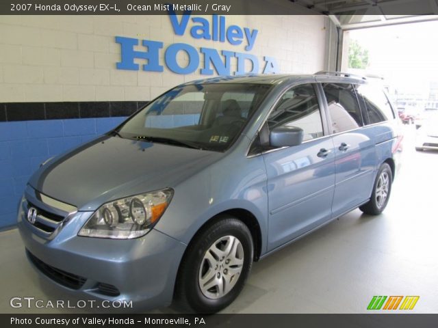 2007 Honda Odyssey EX-L in Ocean Mist Metallic