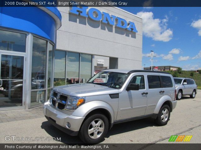 2008 Dodge Nitro SXT 4x4 in Bright Silver Metallic