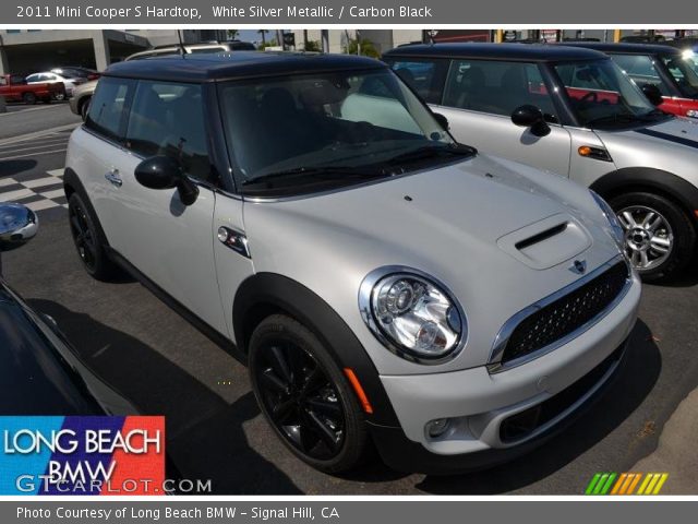 2011 Mini Cooper S Hardtop in White Silver Metallic