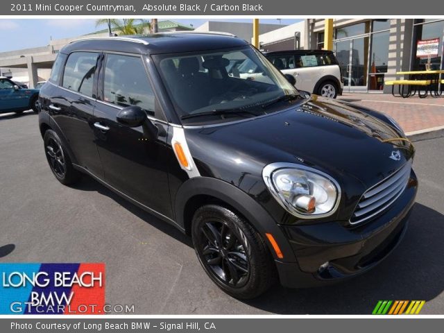 2011 Mini Cooper Countryman in Absolute Black