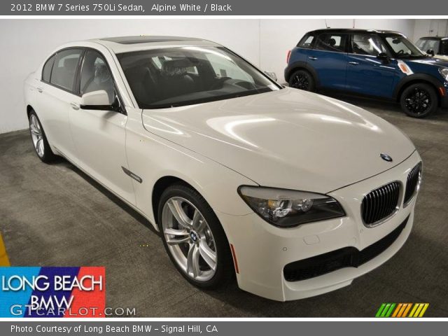 2012 BMW 7 Series 750Li Sedan in Alpine White