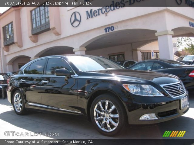 2007 Lexus LS 460 in Black Sapphire Pearl