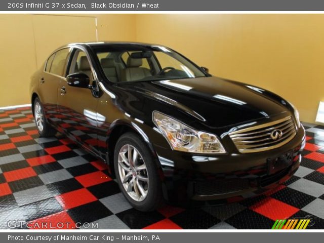 2009 Infiniti G 37 x Sedan in Black Obsidian