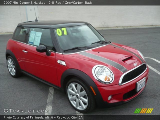 2007 Mini Cooper S Hardtop in Chili Red