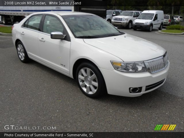 2008 Lincoln MKZ Sedan in White Suede