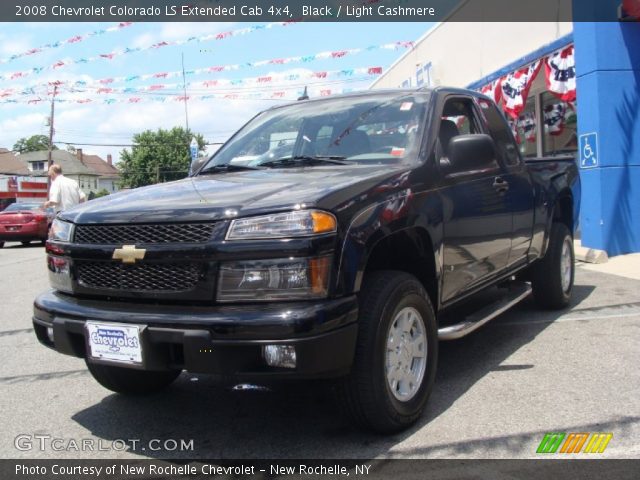 2008 Chevrolet Colorado LS Extended Cab 4x4 in Black