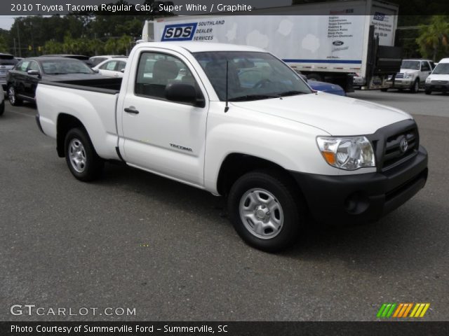 2010 Toyota Tacoma Regular Cab in Super White