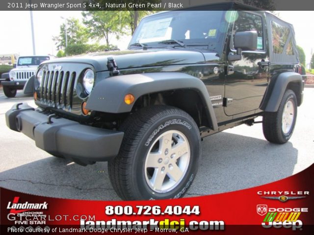 2011 Jeep Wrangler Sport S 4x4 in Natural Green Pearl