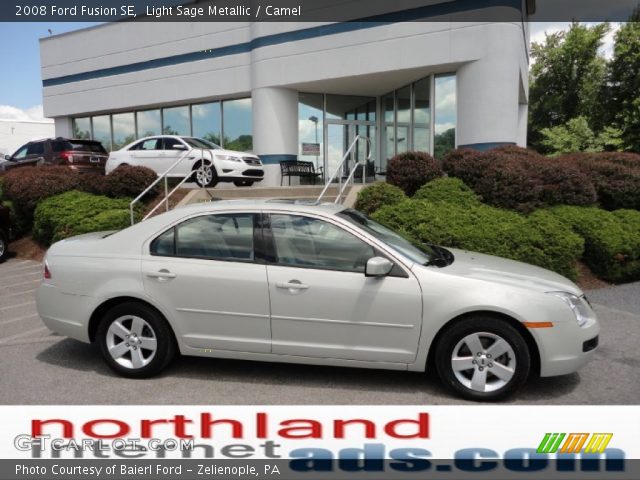 2008 Ford Fusion SE in Light Sage Metallic