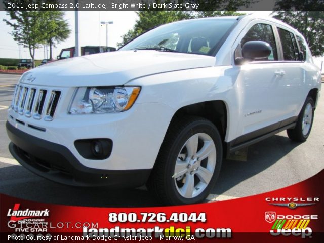 2011 Jeep Compass 2.0 Latitude in Bright White