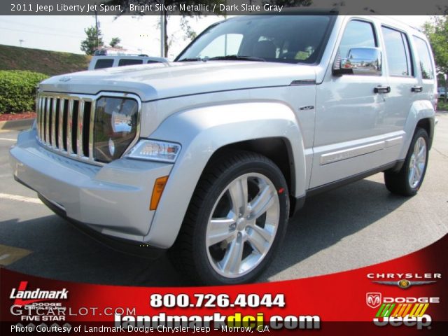 2011 Jeep Liberty Jet Sport in Bright Silver Metallic