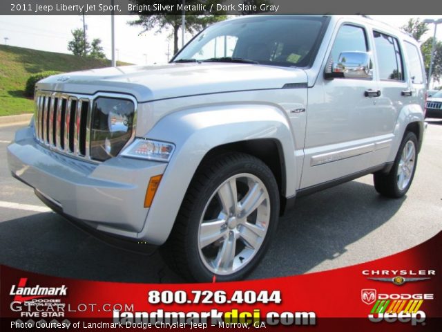 2011 Jeep Liberty Jet Sport in Bright Silver Metallic