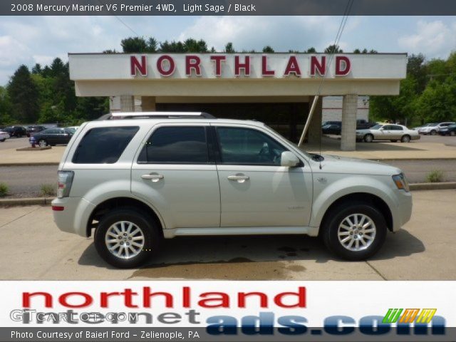 2008 Mercury Mariner V6 Premier 4WD in Light Sage
